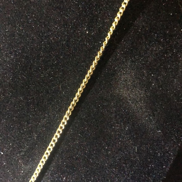 Cobalt Blue floral cloisonné vintage cross pendent on chain necklace​ - Picture 5 of 7